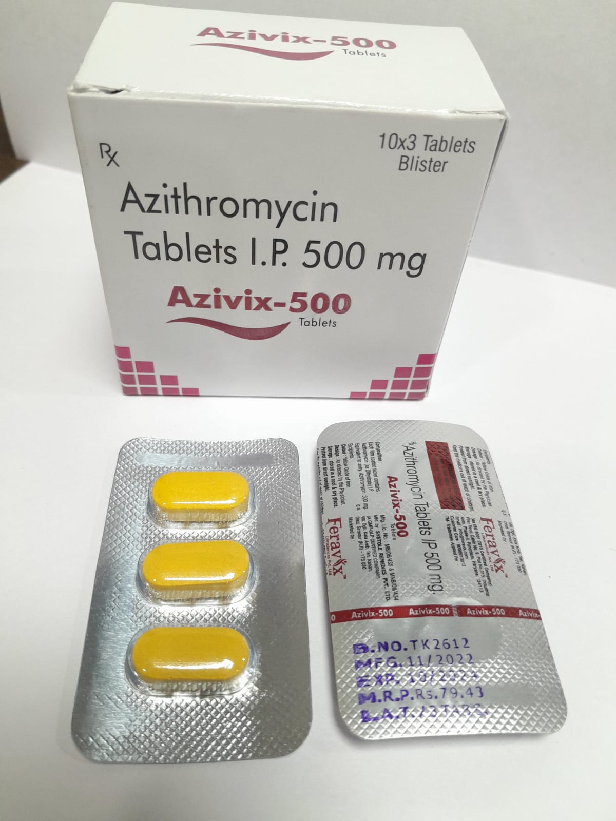 AZIVIX-500MG Tablets